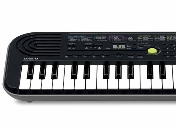 Zongora/orgona gomb LCD kijelző 5
