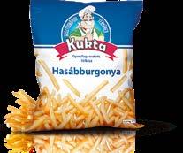 5x2,5 kg Mosolygós burgonyatallér 6x1,5 kg Julienne