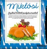 Panírozott csirkecomb 900 g 10x900 g Alföldi Sajttal töltött pulykamell 64 g