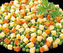 Finomfőzelék Minestrone keverék(burgonya kocka, sárgarépa kocka, paradicsom