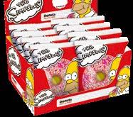 Új Mini nutellás fánk LL 25 g 105x25 g 18% Mini erdei gyümölcsös fánk LL 25 g 105x25 g 18% Mini vegyes gyűrűfánk, 4 féle színes cukorbevonattal LL 20,5 g 112x20,5 g 18% Mini eclair fánk,