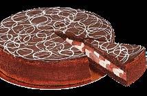 rumos csokoládéöntettel) 12 adag 2x600 g 18% Torta Pepito 1300 g PALEO SZELETELT TORTÁK (fagyasztott) Paleo Maracuja torta 12 szeletes