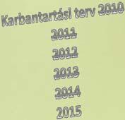 karbantartási terv? Hogyan készül?