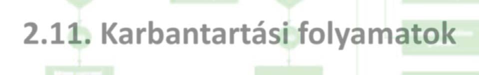Átállások/termékváltások Adminisztráció fentiekhez kapcsolódóan Nagyjavításra felkészülés
