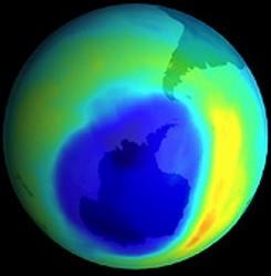 Kb. 420 m évvel ezelőtt /szilur/ kialakul az ózonréteg - először felszín felett itt volt megfelelő az oxigénkoncentráció -később 20 km magasságban -napjainkban