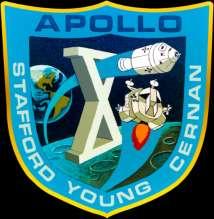 Az Apollo-9 legénysége A Holdra szállás előkészületeiben az Apollo-10 repülése volt a főpróba.