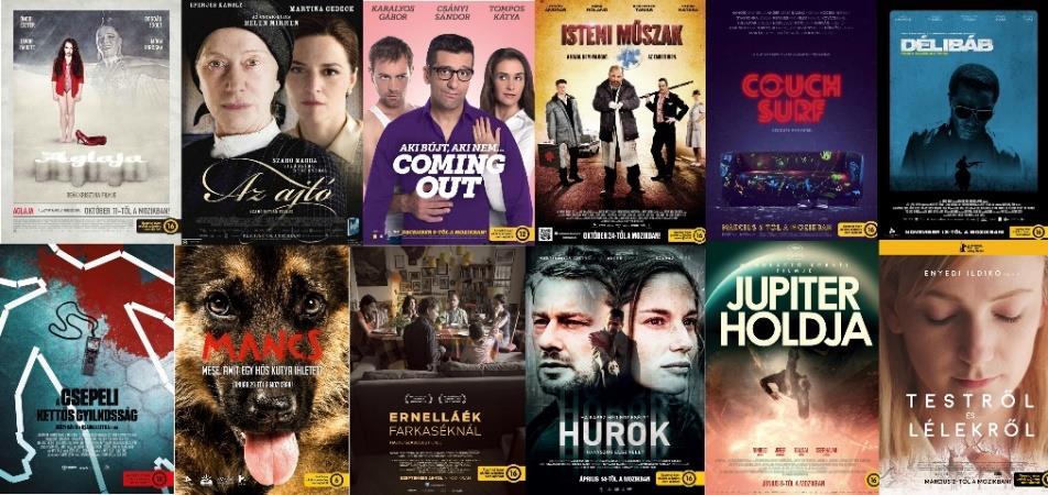 3. ábra A fókuszcsoportnak bemutatott plakátok A résztvevőknek először ki kellett választaniuk a legkedveltebb és legkevésbé kedvelt plakátokat, itt az affektív összetevőkre voltunk kíváncsiak.