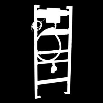 egyedi pissoir-öblítő frontcsavarozású előlappal, 3/8 -os műanyag szeleppel, 230 V Infravezérlésű egyedi pissoir-öblítő frontcsavarozású