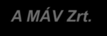 A MÁV Zrt.