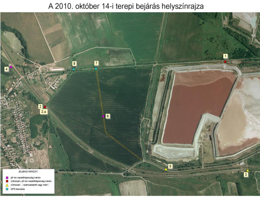 Szennyezés vizsgálat: A 2010.