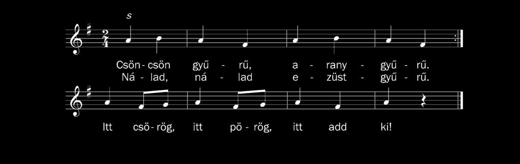 Mit játszottatok, énekeltetek az óvodában? 1. Énekeljétek el és játsszátok el a dalt!