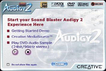 HRDVER CRETIVE SOUND BLSTER UDIGY 2 PLTINUM Újabb hangrobbanás Creative tavaly szeptember 23-án mutatta be elôször hivatalosan udigy 2 típusú hangkártyáit, ám hazánkba pár hónapos késéssel érkeztek