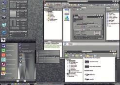 SZOFTVER LÁTÓHTÁR Sponga Tamás Álarcgyûjtemény WindowBlind: több száz skin közül válogathatunk Stardock hajdanán az OS/2-es fronton vált ismertté az Object Desktoppal, amely a grafikus kezelôfelület