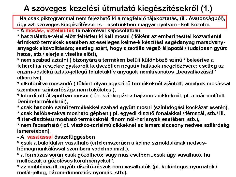 Szöveges kezelési