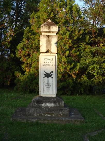 Az 1848/49-es szabadságharc emlékkertje obeliszkkel. 3. A rendezés során tervezett változások hatáselemzése a.