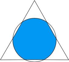 Mekkora a színezett rész területe, ha a kör sugara 8 cm, A és B az ív harmadoló pontja?