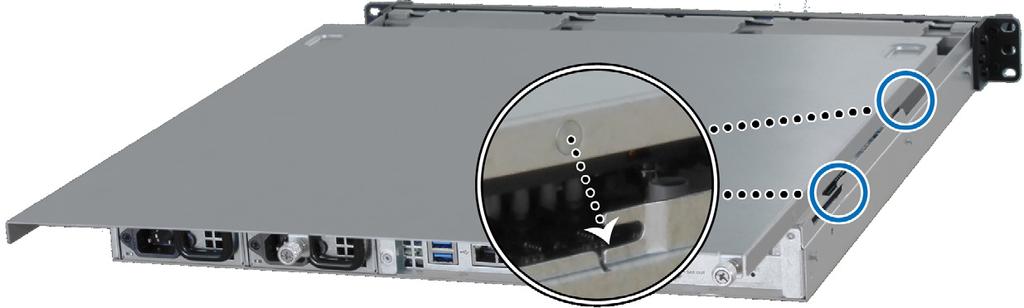 RAM modul hozzáadása a RackStation egységhez Az opcionális Synology RAM modul a RackStation egység memóriájának bővítésére szolgál.