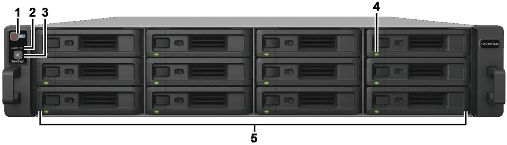 Külső USB-s meghajtók csak abban az esetben használhatók a RackStation készülékkel, amennyiben az aktív szerverként működik.