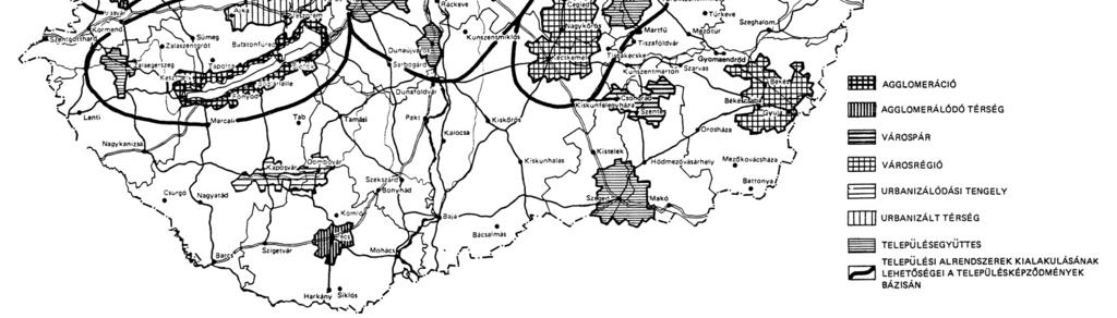 Ebben valószínűleg szerepet játszik a megyeszékhelyeknek a redisztribúcióban betöltött, természetesen nem önzetlenül ellátott feladata, mely főleg az Országos Település-fejlesztési Koncepció időszaka