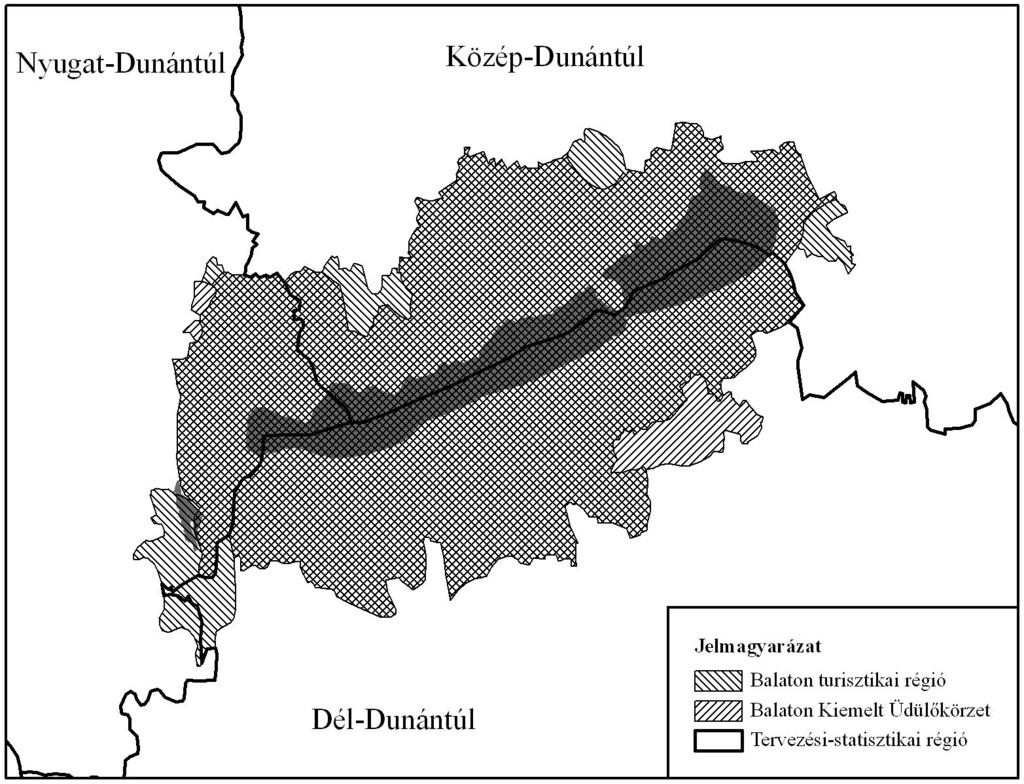 A Balaton helye Magyarország körzetbeosztásában 3.