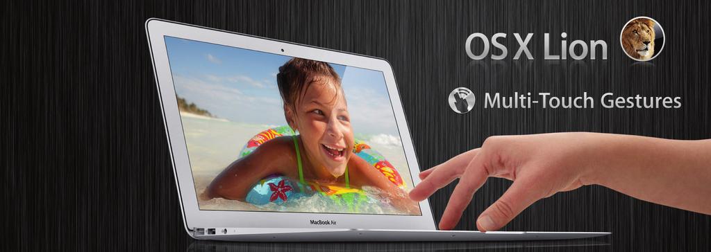 Macworld Tanuljuk meg a Lion kézmozdulatait Az OS X Lion minden eddigi rendszernél fejlettebben támogatja a kézmozdulatokkal való vezérlést.