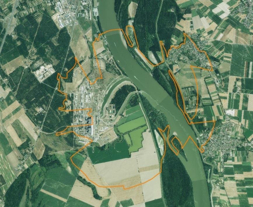 3.4.6 A PONTOSÍTOTT MŰSZAKI MEGOLDÁSOK ALAPJÁN MEGHATÁROZOTT ZAJ-HATÁSTERÜLET PAKS II. ÉS A PAKSI ATOMERŐMŰ EGYÜTTES ÜZEMELÉSEKOR Paks II.