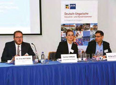 Visszatekintés 2016-2017 Praktikus szolgáltatások és új kínálat a tagoknak Energiahatékonyság az iparban konferencia a Német-Magyar Gazdaság Házában Szerzô: Gabriel A.
