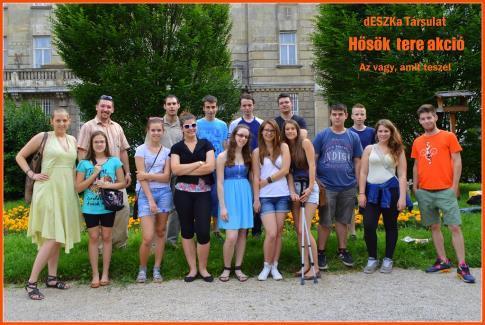 Merítés! Hősök tere...az vagy amit teszel! A deszka Társulat 2014.