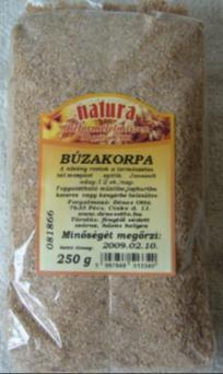 és a zabkorpa.