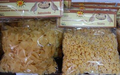 száraztészta.