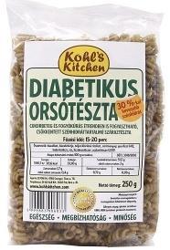 Diabetikus tészta Speciális lisztkeverékkel készült tészta.