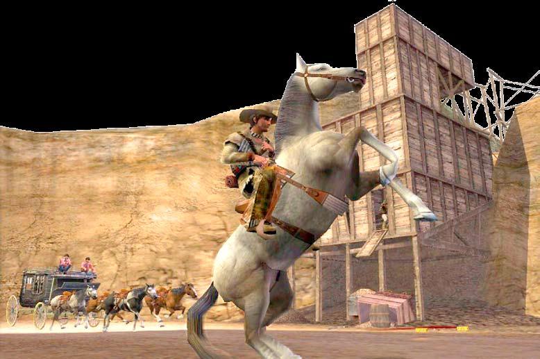 ÚJDONSÁGOK ÚJ INFÓK GUN Talán nem kevesen örülnek annak a felismerésnek, hogy a western témájú játékok ismét reneszánszukat élik PC-n, ami igen jó hír közel fél évtizedes nélkülözés után.