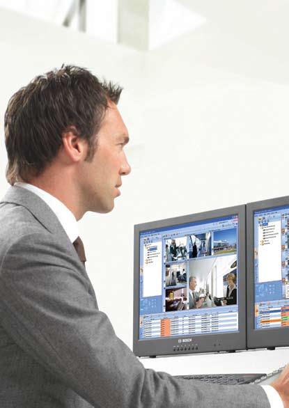 8 Bosch Video Management System Egyszerű működtetés Feladatorientált kezelőfelület.