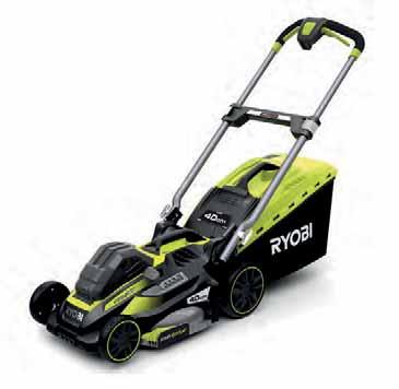Check out the video on 36 V Akkumulátoros Kerti Gépek #RyobiToolsEurope RLM36X41H50 Search for Ryobi TV Erőteljes 36 V MAX POWER Lithium+ akkumulátor nagyobb teljesítményt nyújt, 2x nagyobb töltési