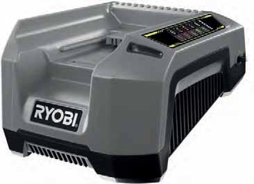 4892210127433 BCL3650F 36 V töltő az összes 36 V Ryobi akkumulátorral kompatibilis 5,0
