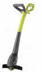 RLT3123 300 W szegélynyíró, 23 cm vágási szélességgel 300 W motornak köszönhetően gyors és erőteljes vágás az 1,2 mm ütközőfejes vágóhuzallal 23 cm vágási kapacitás a gyors befejezésért Állítható