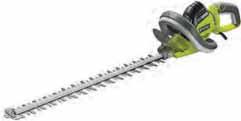 RHT6560RL 650 W elektromos sövényvágó 60 cm késsel, 30 mm vágási kapacitással Erőteljes és nagy nyomatékú 650 W motor kiváló vágási teljesítményt nyújt 60 cm precíz gyémánt köszörült kések