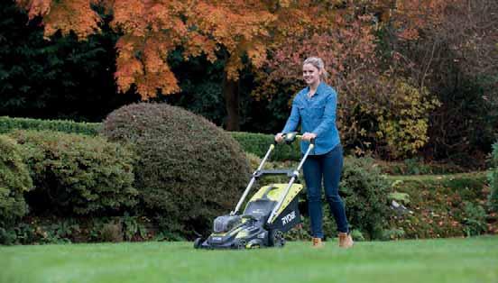 ONE+ AKKUMULÁTOROS GÉPEK #RyobiToolsEurope RLM18X33H40 A 4,0 Ah Lithium+ akkumulátor több erőt, hosszabb működési időt, jobb tartósságot és kiemelkedő vágási teljesítményt biztosít Intellicell