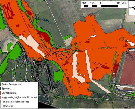 Térinformatikai eszközök alkalmazása a katasztrófavédelemben A felmérés eredményeképp a vizsgálatot végzők a következőkre jutottak: A X. kazetta felülete 260.514 m 2 volt sérülés előtt.