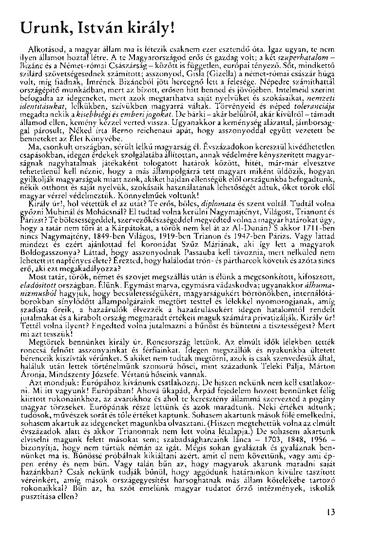 1992/4 HONISMERET A HONISMERETI SZÖVETSÉG FOLYÓIRATA. HV.\C,,\KA sic CAROLO  RAMVJAXTVR raiiw qynvx, ni'/l t' - PDF Ingyenes letöltés