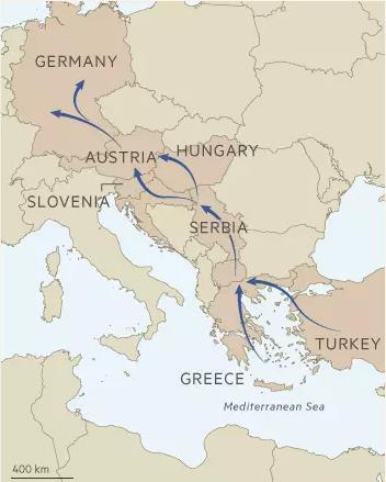 hu/2017/09/16/igy-tortek-at-europan-a-bevandorlok-migracios-utvonalak-az-invazio-alatt/ (letöltés ideje: 2018.03.23.) 6 https://www.hirado.