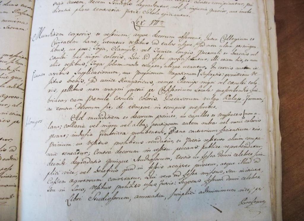 11.2. A Debreceni Református Kollégium dokumentumai 1.