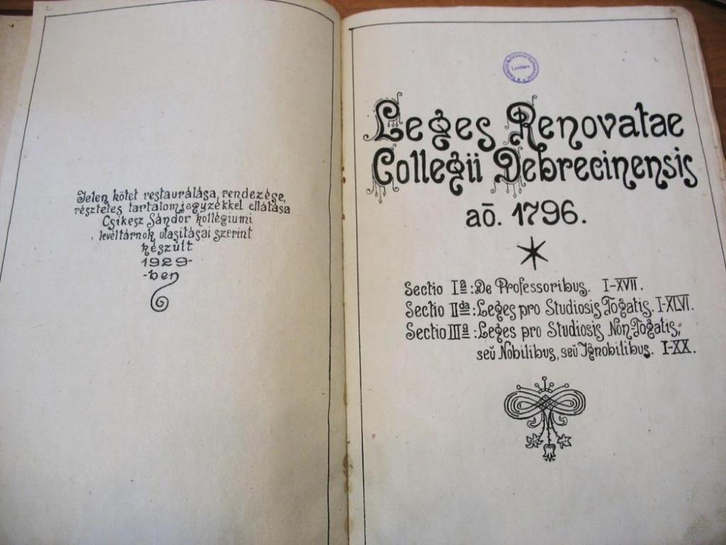 évi törvény kiegészített, 1796.