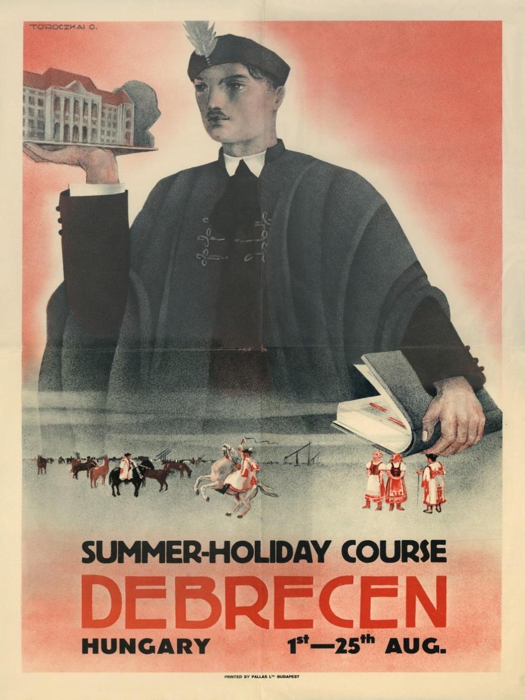 5. A Debreceni Nyári Egyetem plakátja, 1935.