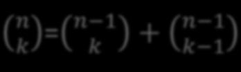 else if (k == 0 && n == 0) { return 1; }