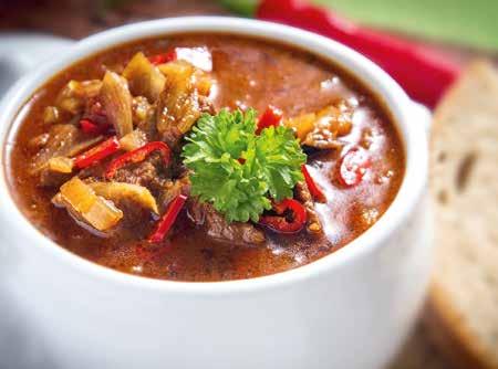It may sound strange, but this pork delicacy usually does not contain any paprika, although it is traditional in some villages.