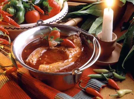 at least one day. Then the meat is cooked with chopped carrots and parsnips. The cooked vegetables must be caramelized with angelic patience until they turn dark brown.