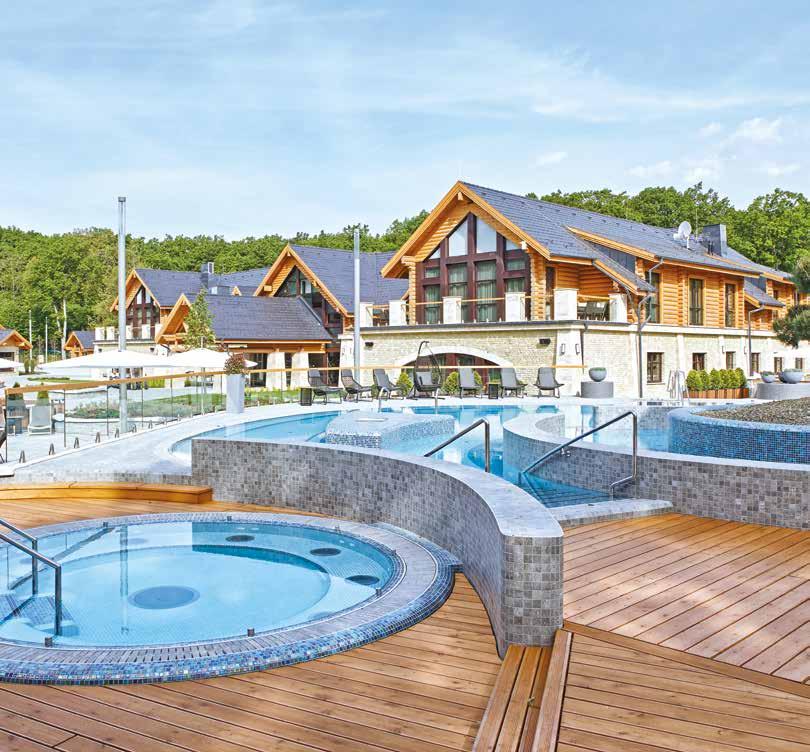 DELUX Infinite Relaxation at the Avalon Park Luxury Hotel Önfeledt kikapcsolódás várja az Avalon Park luxus szállodájában Avalon Resort and Spa offers a luxurious break amid natural forest