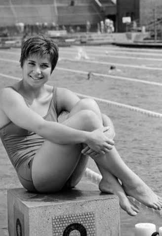 In those days, swimmers competed in the open water of the 13 degree Celsius Aegean Sea and not in swimming pools.