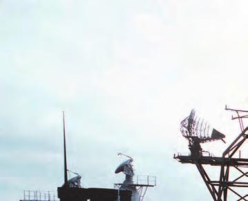 1. ábra. A USS TICONDEROGA (CG 47) hadrendbe állítási ünnepsége 1983. január 22-én az Ingalls Hajógyárban Botyánszky Tamás A TICONDEROGA osztályú cirkálók I.